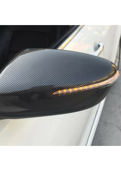 Karbon Fiber Dikiz Aynası Kılıfı Vitara Sx4 S-2015-2019 ile Uyumlu Yan Kanat Dikiz Aynası Kapağı Kapağı (Yurt Dışından)