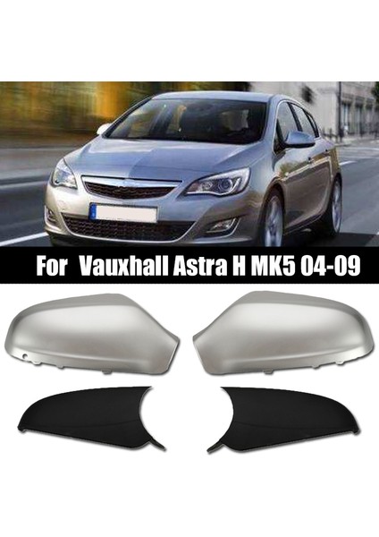 1 Çift Kapı Yan Ayna Muhafazası Kanat Ayna Kapağı H Mk5 2004-2009 ile Uyumlu Parlak Gümüş (Yurt Dışından) modelleri