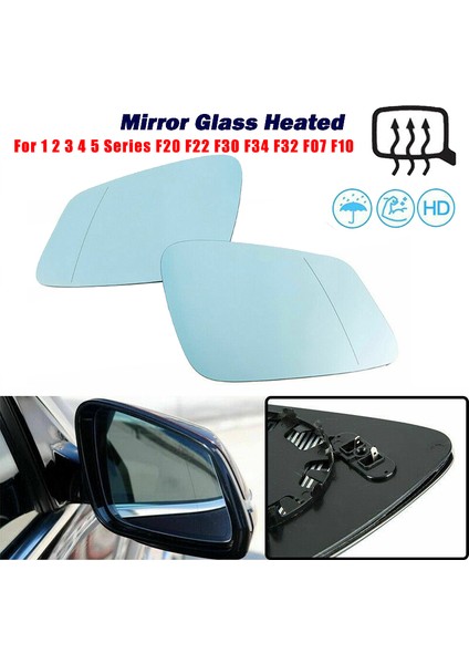 Sol Yan Kanat Kapı Aynası Dikiz Aynası Cam Isıtmalı Mavi 1 2 3 4 5 Serisi ile Uyumlu F20 F22 F30 F34 F32 F07 F10 (Yurt Dışından) fiyatları