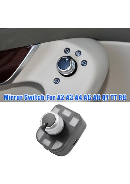 Elektrikli Yan Ayna Düğmesi Ayna Ayar Kontrol Anahtarı ile Uyumlu - A2 A3 A4 A6 A8 Tt R8 4F0959565A (Yurt Dışından) fiyatları