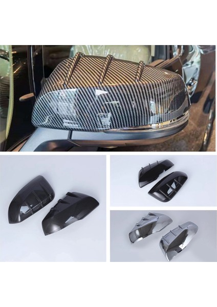 2021 2022 Yan Kapı Dikiz Aynası Kapağı Trim Etiket Şekillendirici Karbon Fiber ile Uyumlu (Yurt Dışından) fiyatları