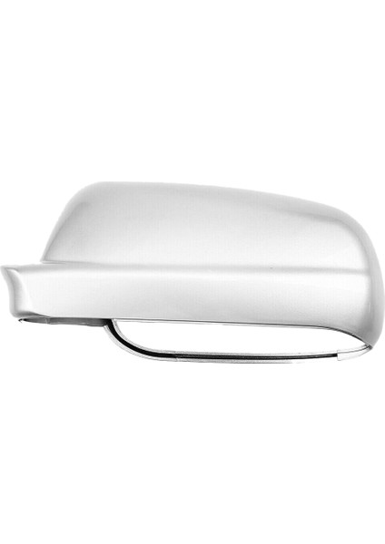 Sol Yan Dikiz Aynası Kapağı Plastik Gümüş Hava Koşullarına Dayanıklı Golf Mk4 1999-2005 ile Uyumlu 3B0857537B (Yurt Dışından)