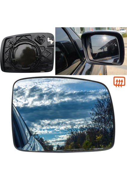 Otomatik Sol Sağ Dikiz Aynası Camı Isıtmalı Yan Kanat Ayna Camı Lens Uyumlu - 3 2 (Yurt Dışından) fiyatları