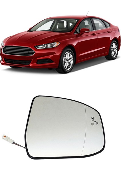 Sağ Kapı Kanat Yan Ayna Camı Isıtmalı Kör Nokta Uyarısı Destek Plakalı Focus Mk2 Mk3 Mondeo Mk4 ile Uyumlu (Yurt Dışından) indirimleri
