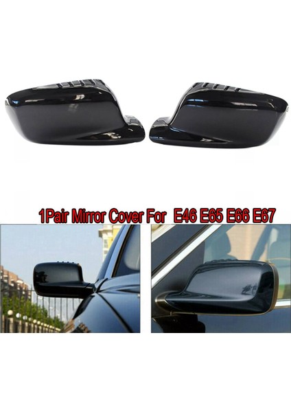 Dikiz Yan Ayna Kapağı ile Uyumlu - 7 Serisi E46 E65 E66 2001 - 2005 2006 2007 2008 Yan Kapı Dikiz Kapatma Kapakları (Yurt Dışından) fiyatları