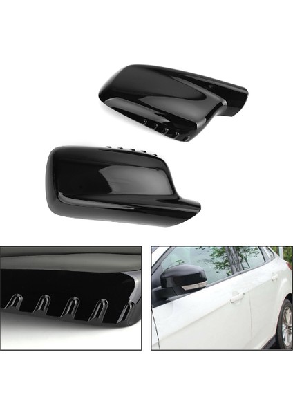 Dikiz Yan Ayna Kapağı ile Uyumlu - 7 Serisi E46 E65 E66 2001 - 2005 2006 2007 2008 Yan Kapı Dikiz Kapatma Kapakları (Yurt Dışından) modelleri