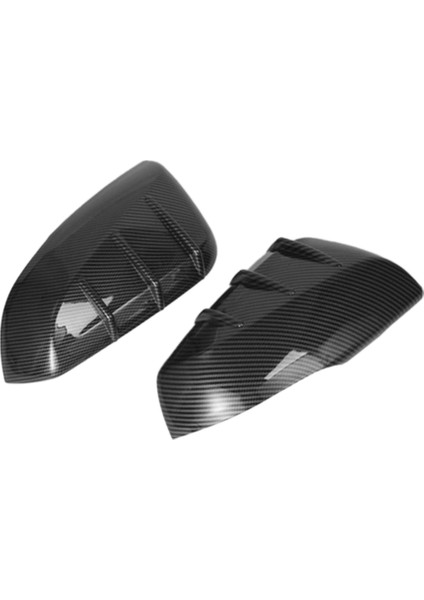 2021 2022 Yan Kapı Dikiz Aynası Kapağı Trim Etiket Şekillendirici Karbon Fiber ile Uyumlu (Yurt Dışından) indirimleri