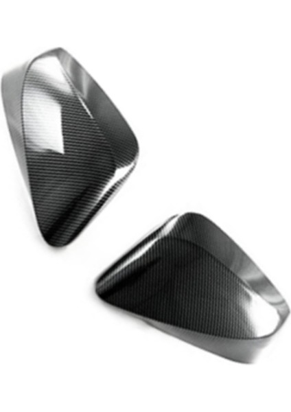 2 Adet Sol + Sağ Parlak Siyah Kapı Ayna Kapağı Dikiz Aynası Muhafazası ile Uyumlu 350 RX350H 500 2022-2023 (Yurt Dışından) modelleri