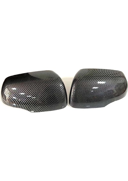 Araba Karbon Fiber Abs Geri Vites Aynası Dikiz Aynası Kapağı Reflektör Arka Kapak Picanto 2012-2017 ile Uyumlu (Yurt Dışından)