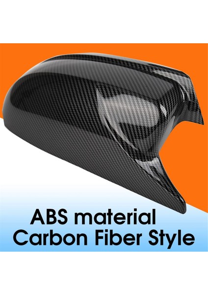 Kapı Yan Dikiz Aynası Kapağı Trim Boynuz Tarzı Dış Aksesuarlar Şarj Cihazı ile Uyumlu 2011-2023 Karbon Fiber Desen (Yurt Dışından) fırsatları