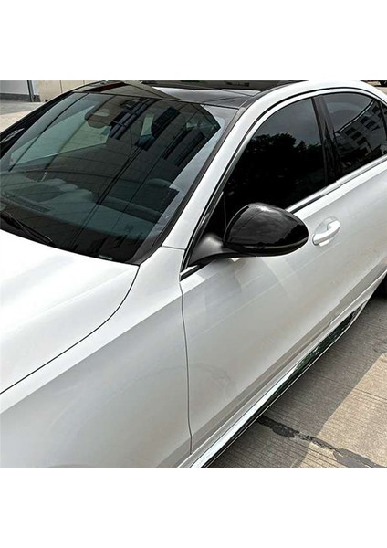Araba Parlak Siyah Yan Kapı Dikiz Aynası Kapağı Trim Kapağı C Sınıfı W206 2021 2022 ile Uyumlu (Yurt Dışından) fiyatları