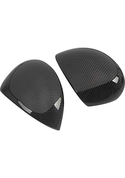 2015-2020 Abs Karbon Fiber Yan Kapı Dikiz Aynası Kapağı Dekorasyon Trim ile Uyumlu (Yurt Dışından)