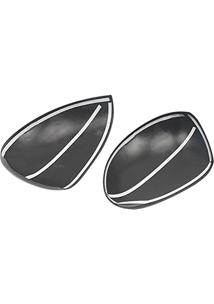 2015-2020 Abs Karbon Fiber Yan Kapı Dikiz Aynası Kapağı Dekorasyon Trim ile Uyumlu (Yurt Dışından) fırsatları