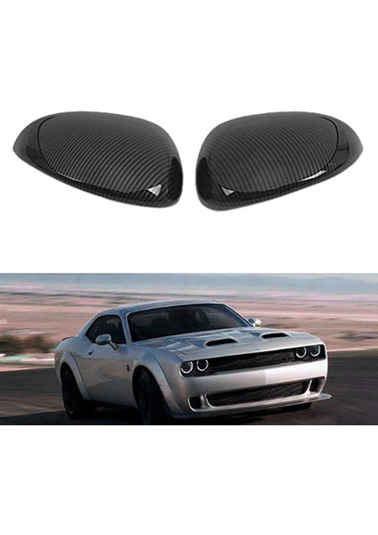 2015-2020 Abs Karbon Fiber Yan Kapı Dikiz Aynası Kapağı Dekorasyon Trim ile Uyumlu (Yurt Dışından) indirimleri