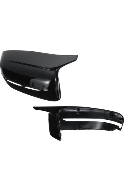 Uyumlu ILE-G20 G28 G30 G38 G11 G12 Parlak Siyah Yedek Ayna Kapakları Araba Yan Kapı Dikiz Aynası Kapağı Kapağı (Yurt Dışından) fırsatları