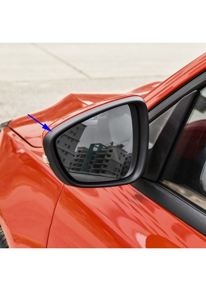 Araba Sol Dış Dikiz Aynası Çerçevesi Yan Ayna Alt Kapak Delikli Focus Mk4 2019-2021 ile Uyumlu (Yurt Dışından)