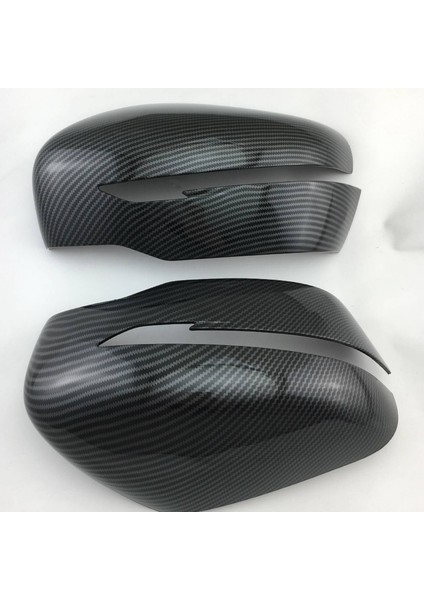 Karbon Fiber Dikiz Dikiz Yan Cam Ayna Kapağı Trim Çerçeve Yan Ayna Kapakları ile Uyumlu Navara NP300 D23 15-18 (Yurt Dışından) fırsatları