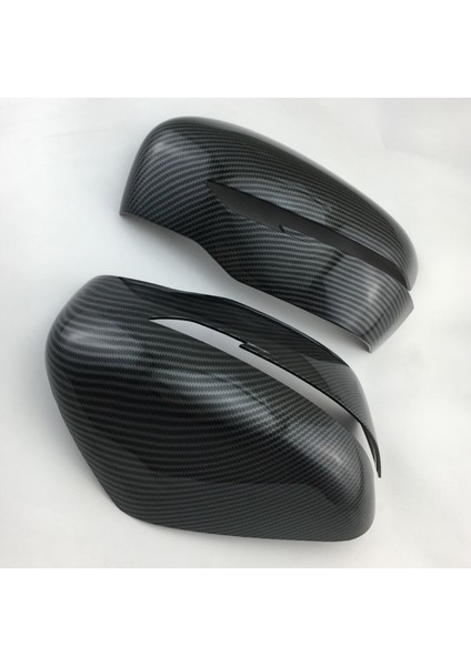 Karbon Fiber Dikiz Dikiz Yan Cam Ayna Kapağı Trim Çerçeve Yan Ayna Kapakları ile Uyumlu Navara NP300 D23 15-18 (Yurt Dışından) indirimleri