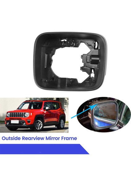 Sol Dış Dikiz Aynası Çerçevesi Yan Dikiz Aynası Kapağı Kapı Camı Kapağı 2016-2021 ile Uyumlu (Yurt Dışından) fiyatları