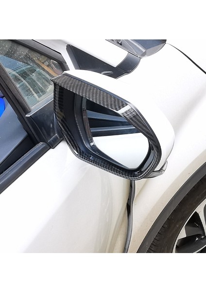 Prius ile Uyumlu 2016-2019 Araba Dikiz Yan Kapı Ayna Kalkanı Kaş Koruma Çerçeve Trim Aksesuarları (Yurt Dışından) indirimleri