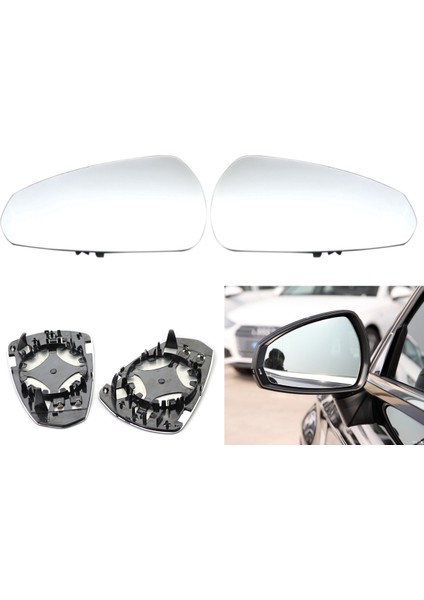 2 Adet Uyumlu - A3 S3 2014-2020 Kanat Kapı Ayna Camı Isıtmalı 8V0857535D 8V0857536D (Yurt Dışından) fiyatları