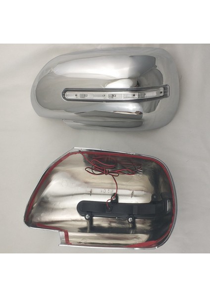 LED Ayna Kapağı Geri Vites Aynası Dekoratif Kapak Payetler 2 Adet Vıtara 2008-2012 ile Uyumlu (Yurt Dışından) indirimleri