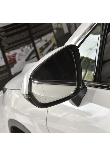 Araba Sol Isıtmalı Kör Nokta Uyarı Kanat Dikiz Aynası Camı ile Uyumlu Rx Nx NX200T RX350 NX300H RX450H 2015-2020 (Yurt Dışından)