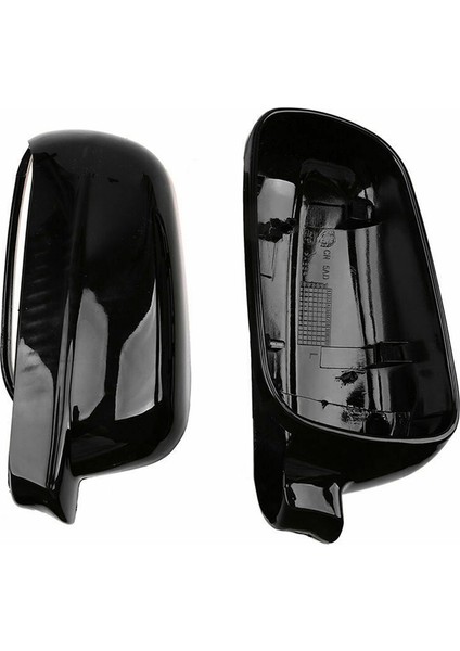 2x Yan Dikiz Aynası Kapağı Dikiz Aynası ile Uyumlu-Mk4 Golf B5 Copertura Dello Siyah (Yurt Dışından)
