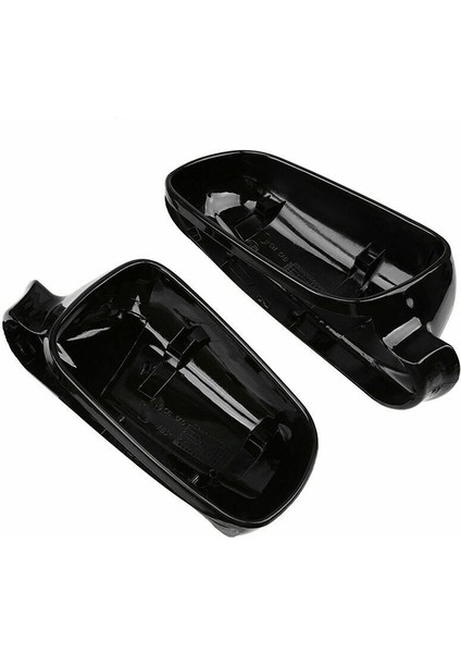 2x Yan Dikiz Aynası Kapağı Dikiz Aynası ile Uyumlu-Mk4 Golf B5 Copertura Dello Siyah (Yurt Dışından)