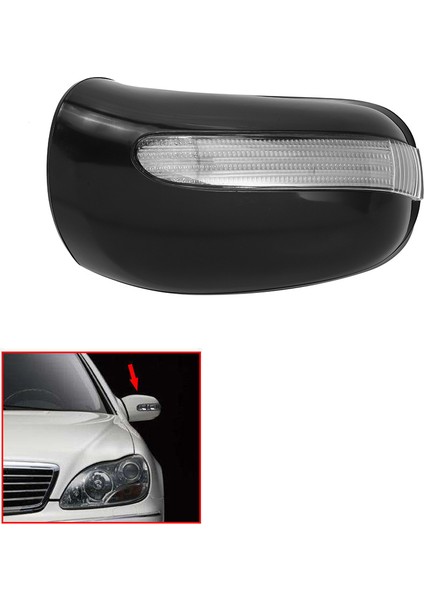 Araba Kapı Aynası Sol Muhafaza Kapağı W Dönüş Sinyali Işığı W220 W215 S320 S430 2208100164 ile Uyumlu (Yurt Dışından) modelleri