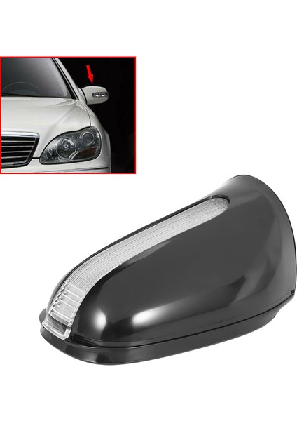 Araba Kapı Aynası Sol Muhafaza Kapağı W Dönüş Sinyali Işığı W220 W215 S320 S430 2208100164 ile Uyumlu (Yurt Dışından) fırsatları