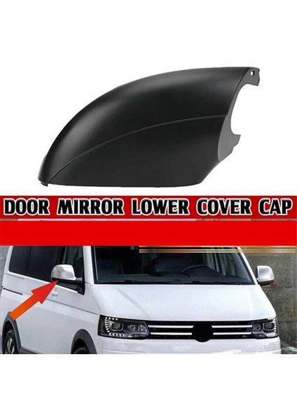 Otomatik Sağ Yan Kanat Ayna Alt Kapağı 2013 T5 Facelift 2010-2015 ile Uyumlu 7E1857604B Dış Parçalar (Yurt Dışından)