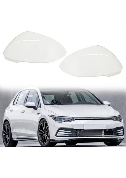 5H0857537 Araba Beyaz Dikiz Yan Cam Ayna Kapağı Trim Dikiz Aynası Kapakları Golf 8 Mk8 2021 2022 Sol (Yurt Dışından) fiyatları