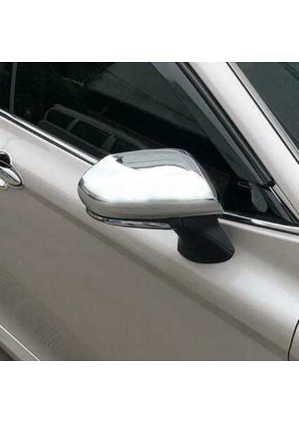 2019 2020 Gümüş Krom Dikiz Aynası Muhafazası Dekorasyon Kapak Kapağı ile Uyumlu - Yan Kapı Ayna Kapağı (Yurt Dışından) indirimleri