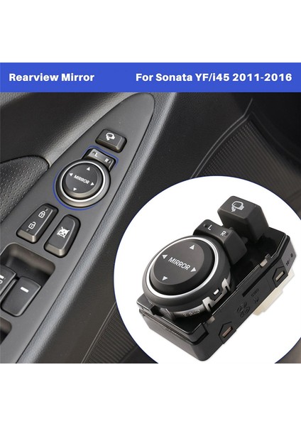 Dikiz Aynası Ayar Anahtarı Yan Ayna Kontrol Anahtarı Düğmesi I45 2011-2016 935733S100 ile Uyumlu (Yurt Dışından) fiyatları
