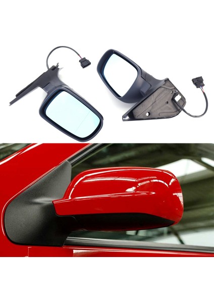 2 Adet Araba Yan Kapı Güç Dikiz Aynası Tertibatı ile Uyumlu --- Mk4 Golf 4 1J1857507D 1J1857508D (Yurt Dışından) indirimleri