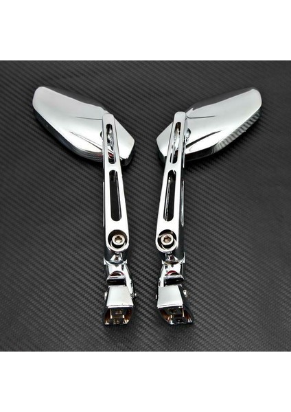 Gsxr 600 750 1000 1300 ile Uyumlu Motosiklet Krom Dikiz Aynaları (Yurt Dışından)