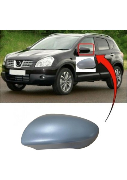2007-2014 Gri Astarlı Yan Kapı Dikiz Aynası Kapağı Araç Aksesuarları Sol Taraf ile Uyumlu (Yurt Dışından)