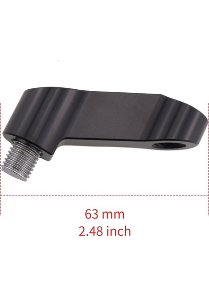 Ayna Yükseltici Uzatıcılar Ara Parçalar Uzatma Adaptörü 700 Xtz 700 Xsr 155 700 900 Mt-25 Mt-03 Mt-07 (Siyah) ile Uyumlu (Yurt Dışından) modelleri