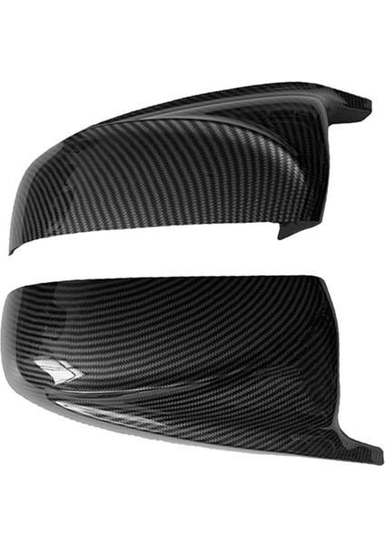Araba Karbon Fiber Dikiz Yan Ayna Kapağı ile Uyumlu X5 E70 X6 E71 2008-2013 Yan Kapı Dikiz Kapatma Kapakları (Yurt Dışından) indirimleri