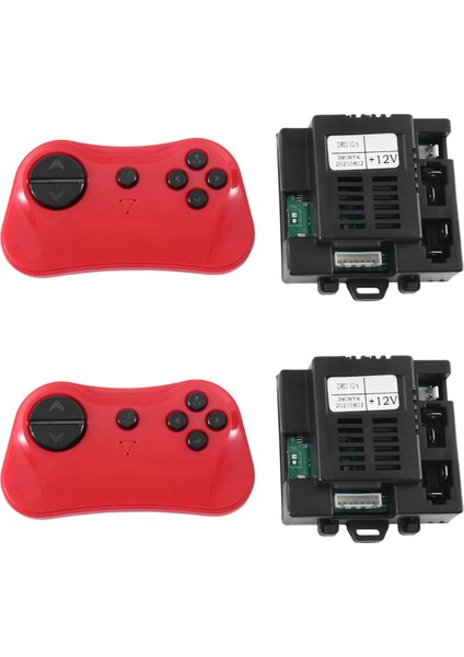 2x DR01 V2.6 390MYK 12V 2.4g Bluetooth Uzaktan Kumanda ve Alıcı Çocuklar Için Elektrikli Araç Yedek Parçaları (Yurt Dışından)