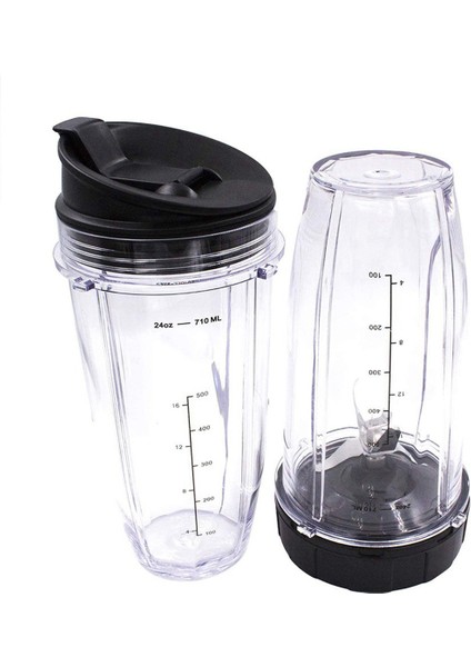 BN401, BN701, SS101, BN400, BN800, BN801 Blender Için Uyumlu 2x 24OZ Yedek Bardak (Yurt Dışından)