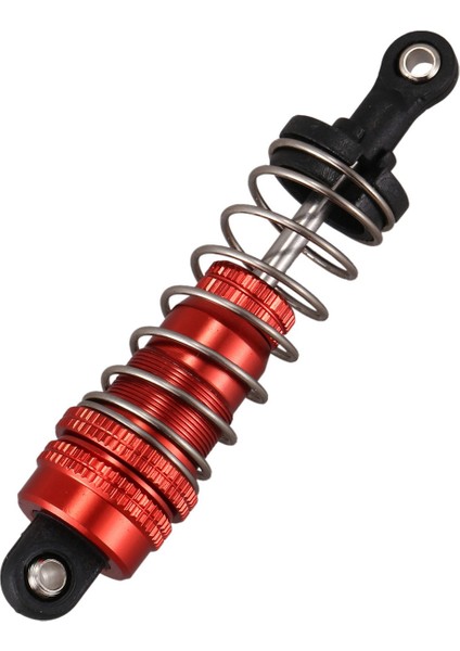 144001 1/14 4WD Rc Drift Yarış Arabası Parçaları Için 3 Adet Metal Amortisör Yedek Aksesuarı, Kırmızı (Yurt Dışından)