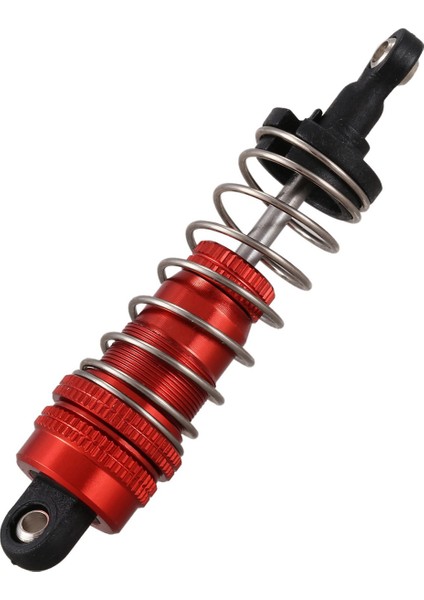 144001 1/14 4WD Rc Drift Yarış Arabası Parçaları Için 3 Adet Metal Amortisör Yedek Aksesuarı, Kırmızı (Yurt Dışından)