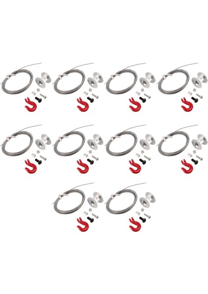 10X 25T Direksiyon Dişlisi Servo Vinç Tekerleği 1/10 Rc Paletli Araba Trx4 D90 D110 Eksenel SCX10 90046 (Yurt Dışından)