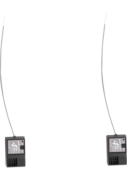 2x 4ch 2.4ghz Radyo Kontrol Sistemi Alıcısı Ga-4h-Tx Verici, Rc Araba Tekne Modeli Için (Yurt Dışından)