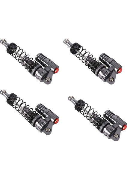 8x 1:10 Rc Crawler Hidrolik Alaşımlı Şok Sönümleyici 1/10 Eksenel SCX10 90022 90028 90021 D90 (Yurt Dışından)