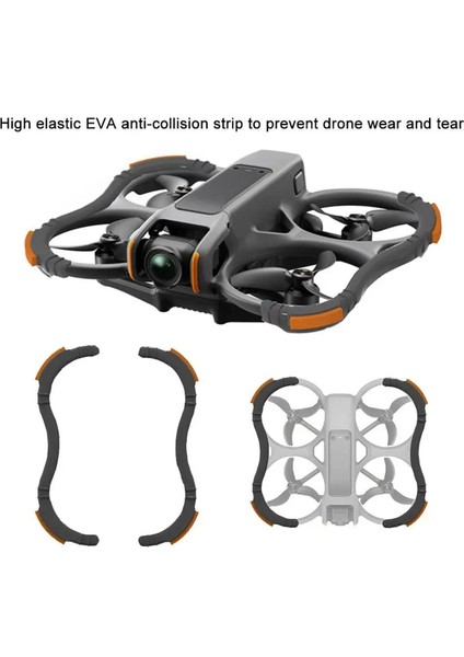 Avata 2 Çerçeve Drone Için Koruyucu 3D Baskı Avata Için Çarpışma Önleyici Cihaz Tamponu (Yurt Dışından)
