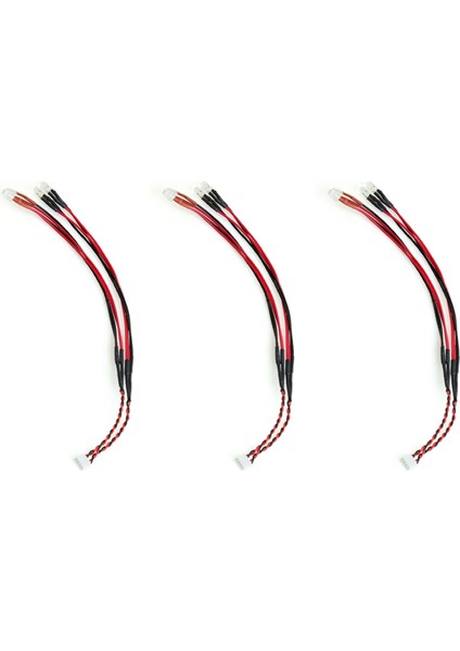 3x Rc Araba LED Işık Farlar ve Arka Lambalar Mini-Z MA020 MR03 Fwd Rwd 1/28 Yükseltme Parçaları (Yurt Dışından)