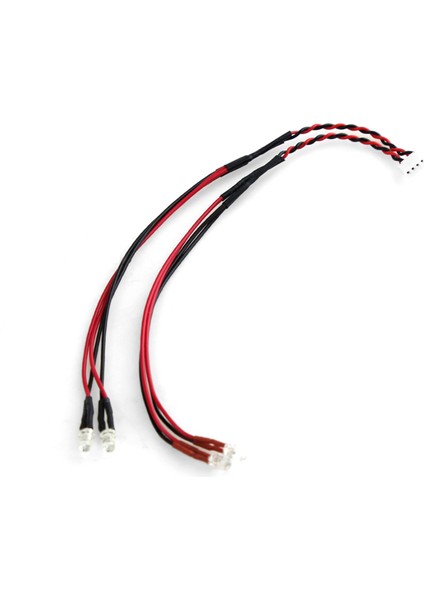 3x Rc Araba LED Işık Farlar ve Arka Lambalar Mini-Z MA020 MR03 Fwd Rwd 1/28 Yükseltme Parçaları (Yurt Dışından)